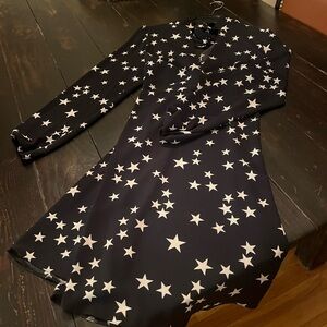 Atmosphere Navy/White Starry Dress